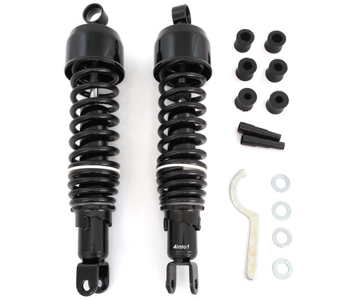 Performance Shocks - Black - Eye / Clevis - 335mm (13 1/8")